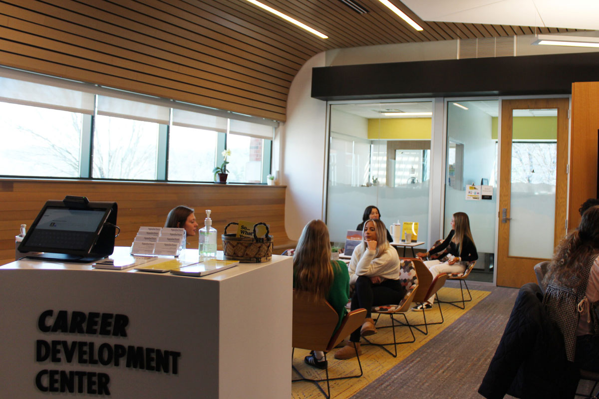 The Career Development Center at Appalachian State University, located inside the Plemmons Student Union.