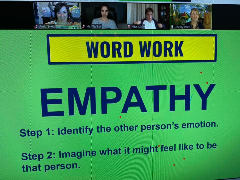 Literacy-cast screen - Word Work, Empathy