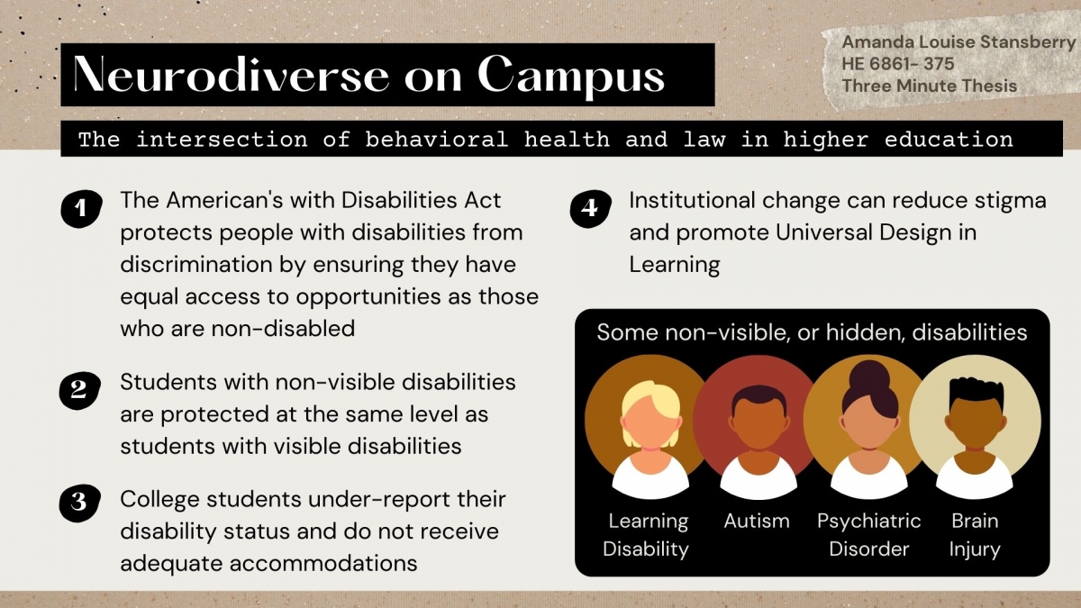 Stansberry's Slide on Neurodiversity