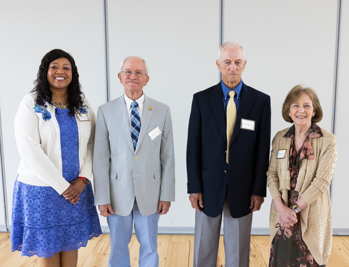 Rhododendron Inductees with Dean