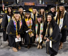 Commencement group photo.