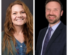 Sarah Macaluso and Adam Ray