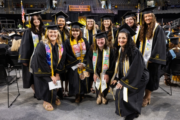 Commencement group photo.