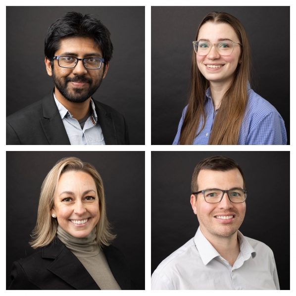 Four new staff members