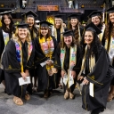 Commencement group photo.