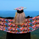 Student with global flags