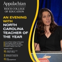 An Evening with the North Carolina Teacher of the Year