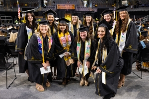 Commencement group photo.