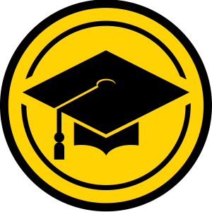 Academics icon - graduation cap