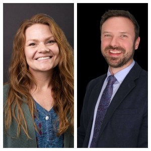 Sarah Macaluso and Adam Ray
