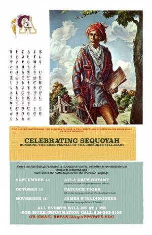 Celebrating Sequoyah poster