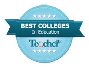 Teacher.org Best Colleges badge