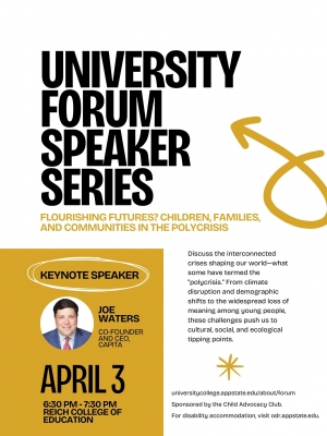 Poster for event