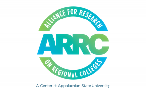 The logo of the Alliance for Research on Regional Colleges (ARRC), which is housed in Appalachian State University’s Reich College of Education. Image courtesy of ARRC