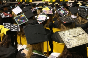 Decorated Graduation Caps