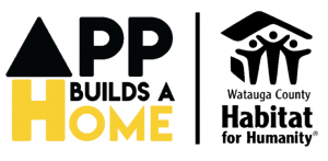 App Builds A Home and Habitat for Humanity logos