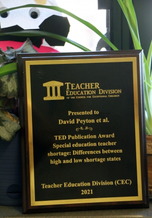 Award plaque