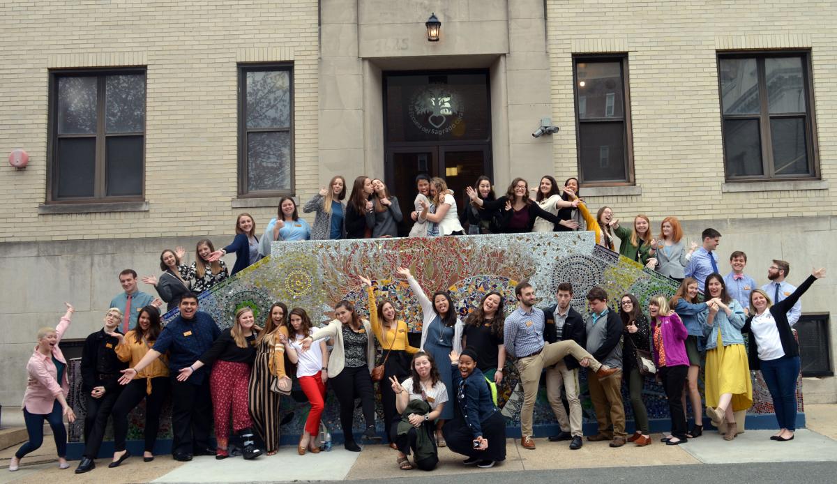 ACES students at Sacred Heart School