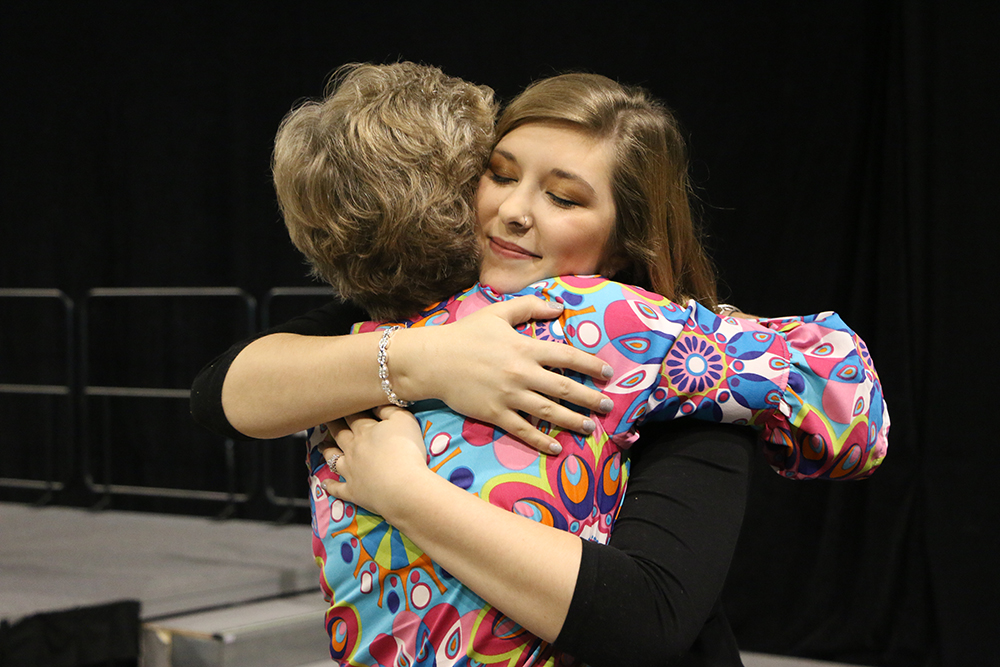 The scholarship luncheon is an opportunity for students to connect with their donors of their scholarships.