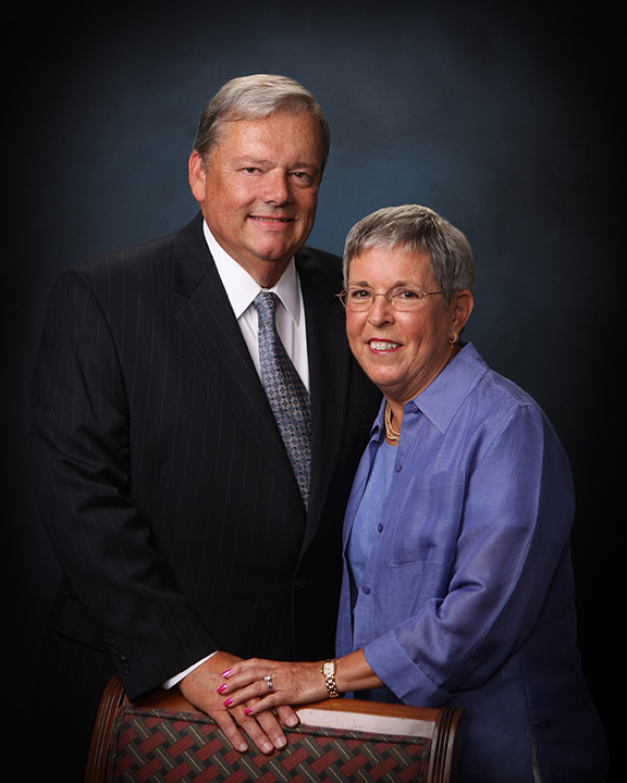 Steve and Judy James