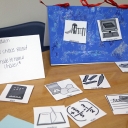 On Wednesday, April 18, 2018, undergraduate students enrolled in Dr. Cate Smith's SPE 3380: Assistive Technology in Special Education class demonstrated low-tech assistive technology devices at a Low Tech Device Gallery.