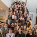 Representatives from each of the 2019 YALI institute partners at the partner retreat held in Washington, D.C., in late January.