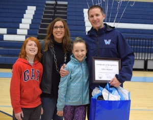 Dr. Chris Blanton and his family
