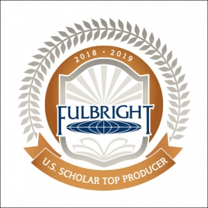 Fulbright badge