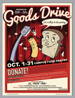500 for 50th Goods Drive poster
